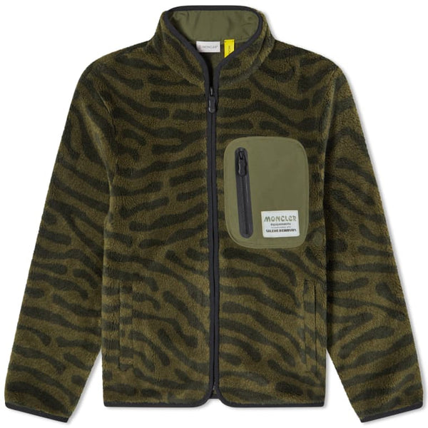 Moncler Genius X Salehe Bembury Fleece Jacket Green