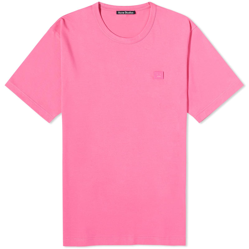 Acne Studios Nash Face T-Shirt Pink