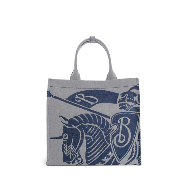 BURBERRY WOMAN BLUE TOTE BAGS