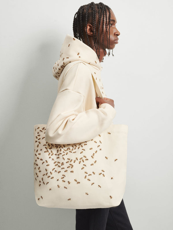 PANGAIA Bee The Change Tote Bag undyed 