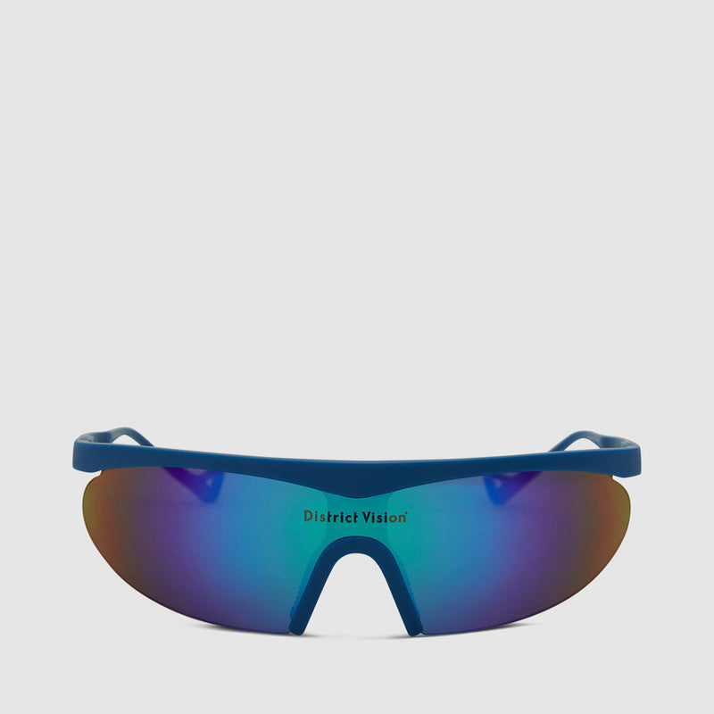 District Vision Koharu Eclipse Sunglasses Metallic Blue