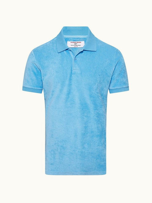 Dr no Towelling Polo Riviera 007 Ryder Dr. No Towelling Polo Shirt
