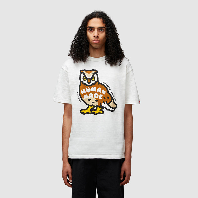 Human Made Graphic Owl T-Shirt White