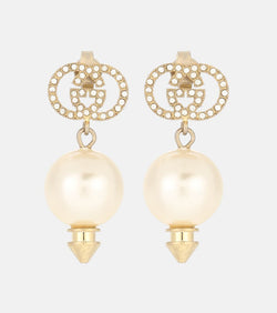 Gucci GG crystal-embellished earrings