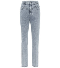 Stella McCartney High-rise stretch-denim slim jeans
