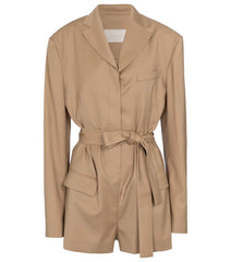 LOW CLASSIC Belted playsuit