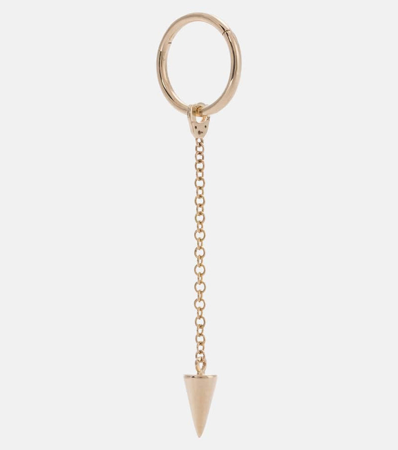 Maria Tash Spike Pendulum 14kt gold single earring