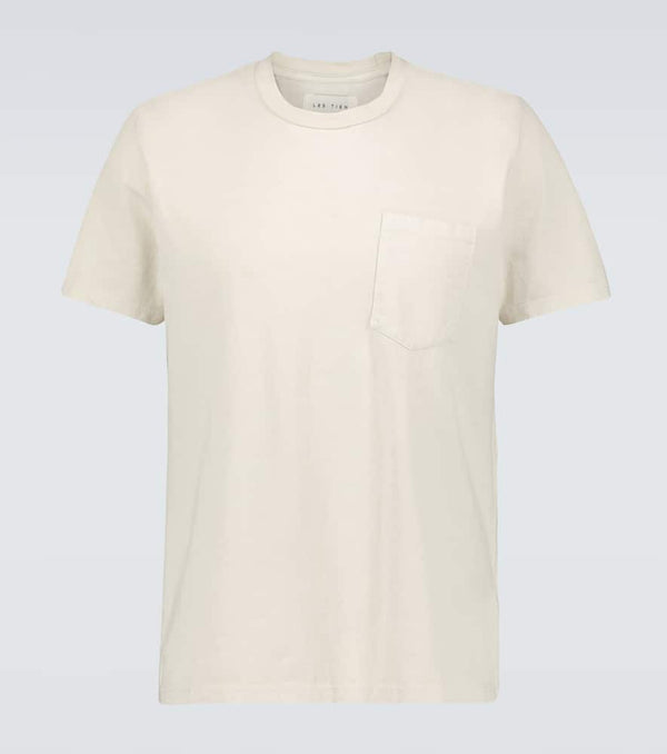 Les Tien Classic cotton pocket T-shirt