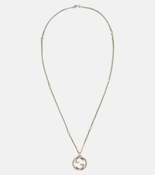 Gucci GG sterling silver necklace