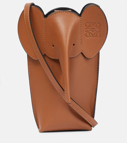 Loewe Elephant Pocket leather crossbody bag