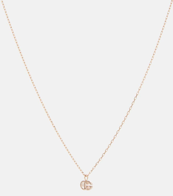 Gucci GG Running 18kt rose gold necklace