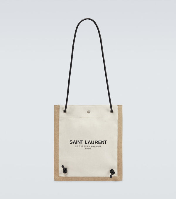 Saint Laurent Universite canvas crossbody bag