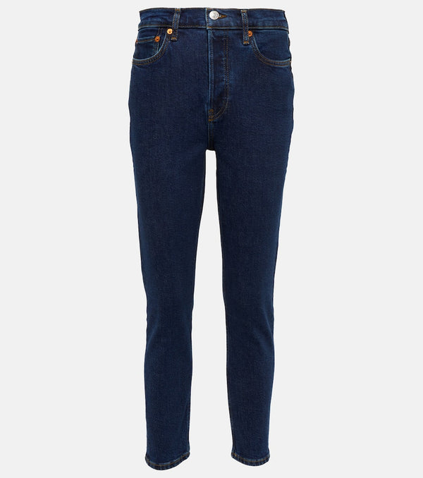 Re/Done ‘90s high-rise cropped skinny jeans