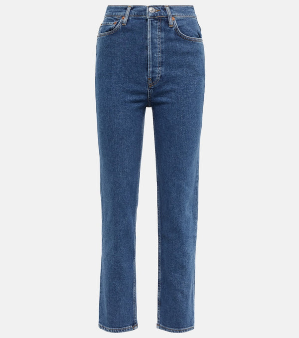 Re/Done 70s Stove Pipe high-rise jeans