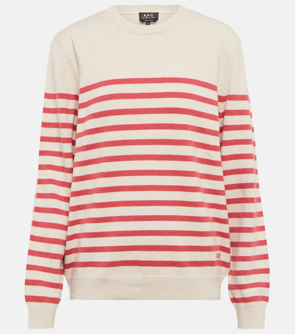 A.P.C. Phoebe cotton and cashmere sweater