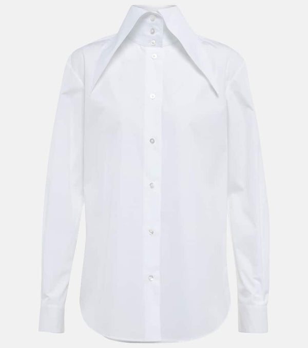The Row Armelle cotton poplin shirt