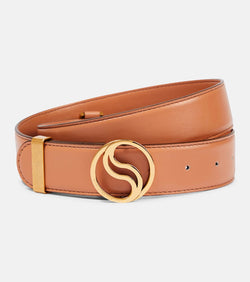 Stella McCartney Monogram faux leather belt