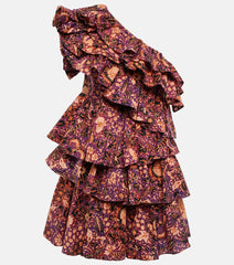 Ulla Johnson Naomi printed cotton poplin minidress