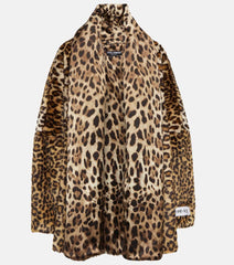 Dolce & Gabbana x Kim faux fur coat