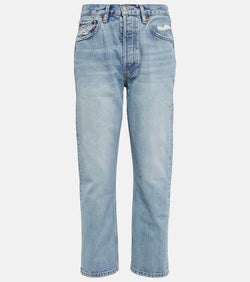 Re/Done 70s Stove Pipe high-rise straight jeans