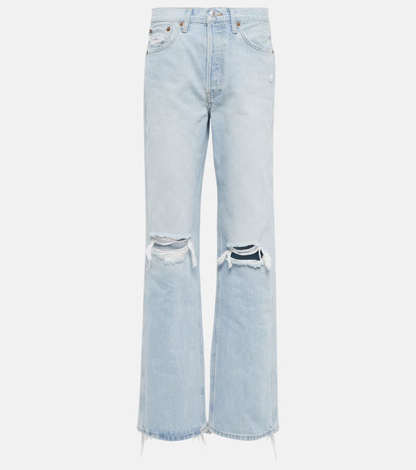 Re/Done '90s high-rise straight jeans