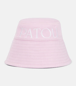 Patou Logo cotton drill bucket hat