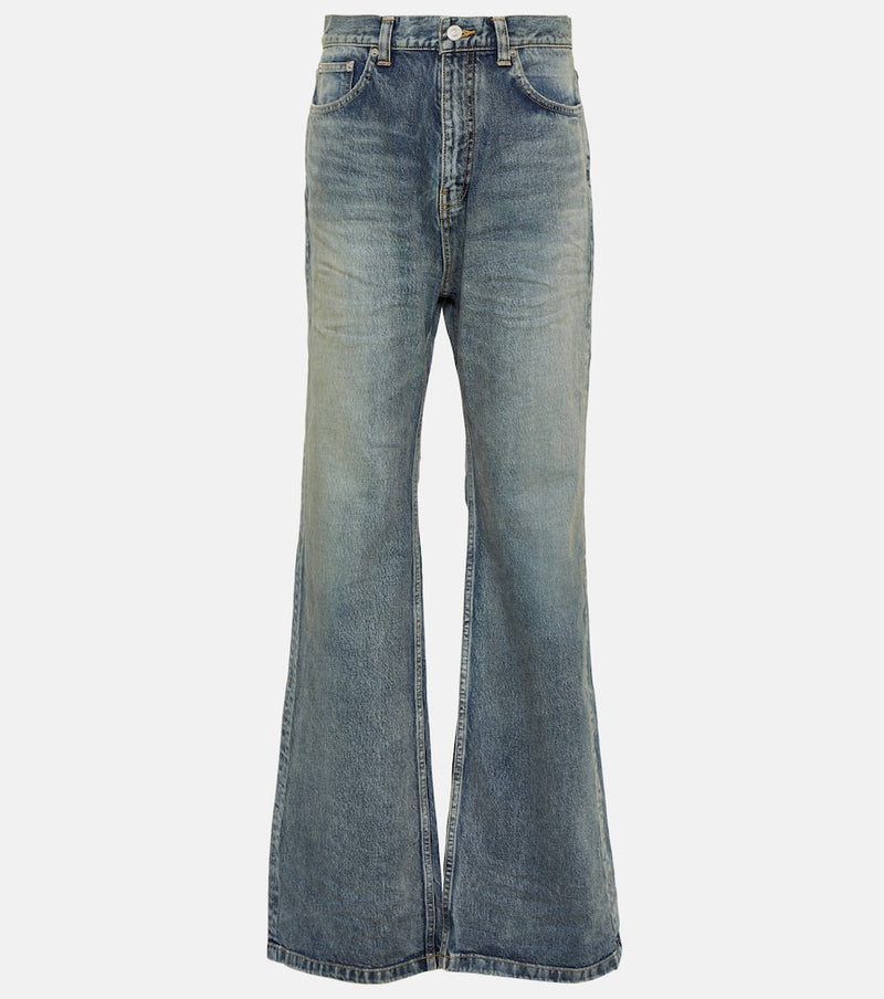 Balenciaga Mid-rise flared jeans