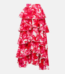 Alexandra Miro Cordelia floral cotton maxi skirt