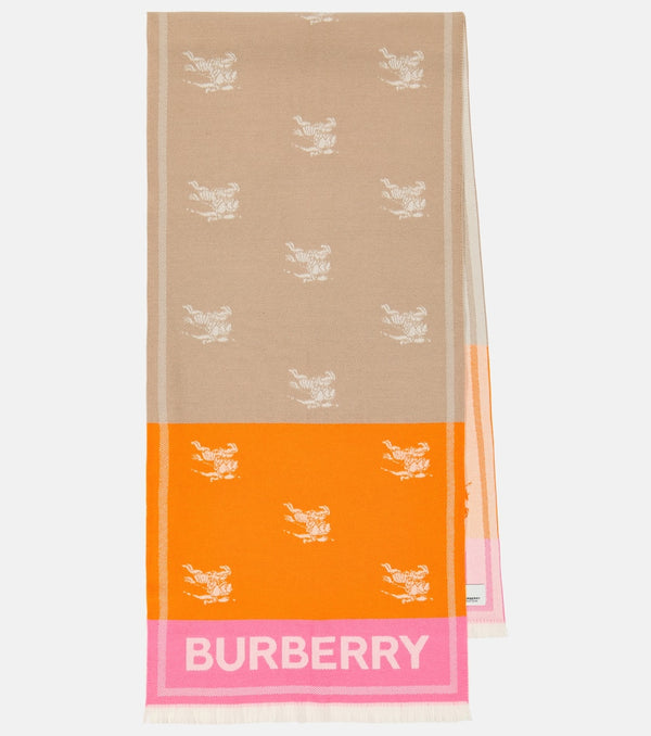 Burberry EKD wool scarf