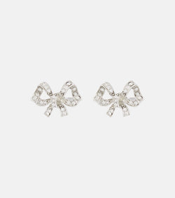 Oscar de la Renta Bow embellished earrings