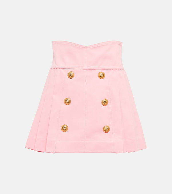 Balmain Cotton miniskirt