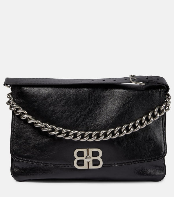 Balenciaga BB Soft Large leather shoulder bag