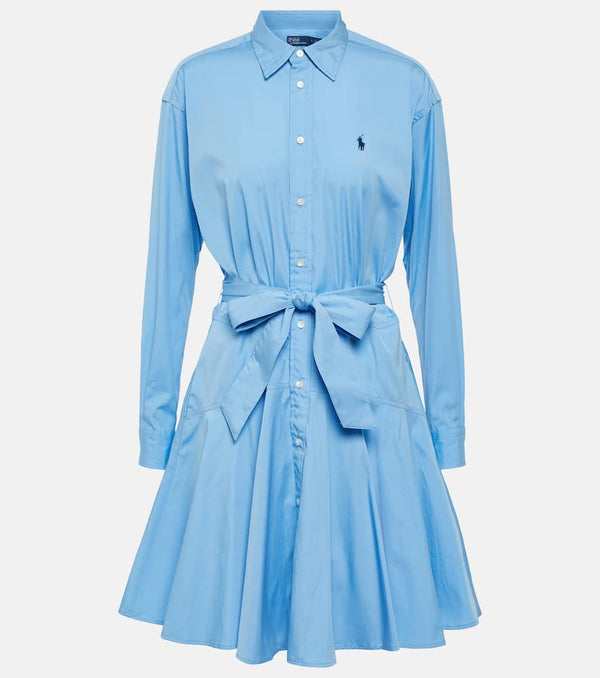 Polo Ralph Lauren Belted cotton poplin shirt dress