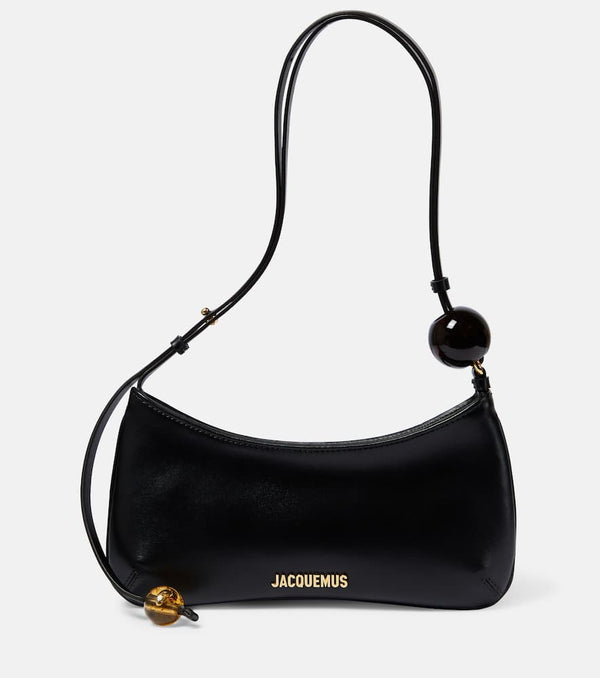 Jacquemus Le Bisou Perle Small leather shoulder bag