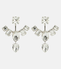 Balmain Crystal pendant earrings