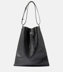Khaite Greta Large leather bucket bag