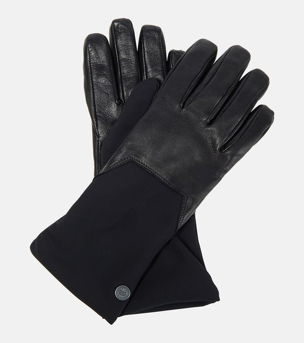Canada Goose Leather-trimmed gloves