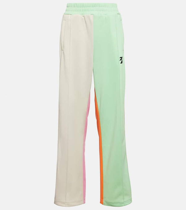 Palm Angels Logo colorblocked track pants