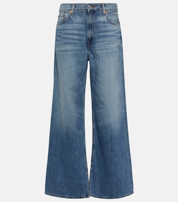 Re/Done Low Rider low-rise wide-leg jeans