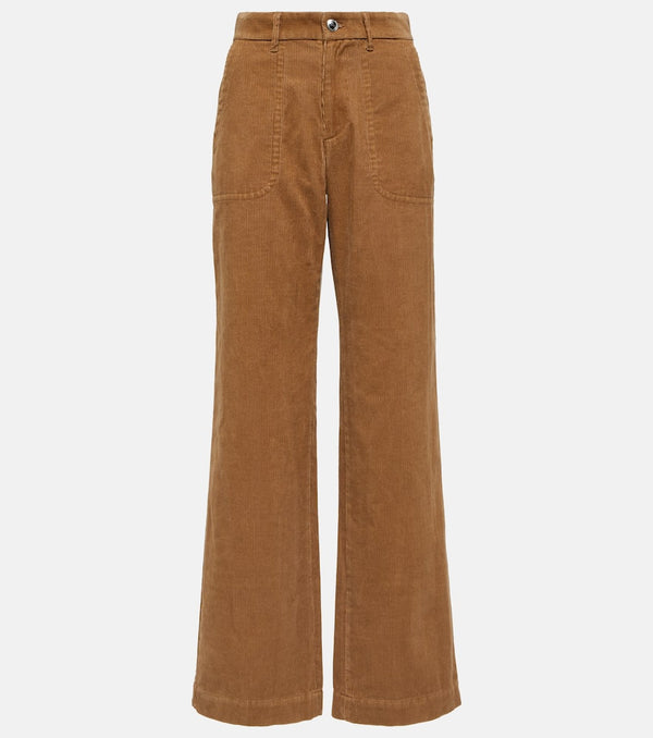 A.P.C. Seaside high-rise straight jeans