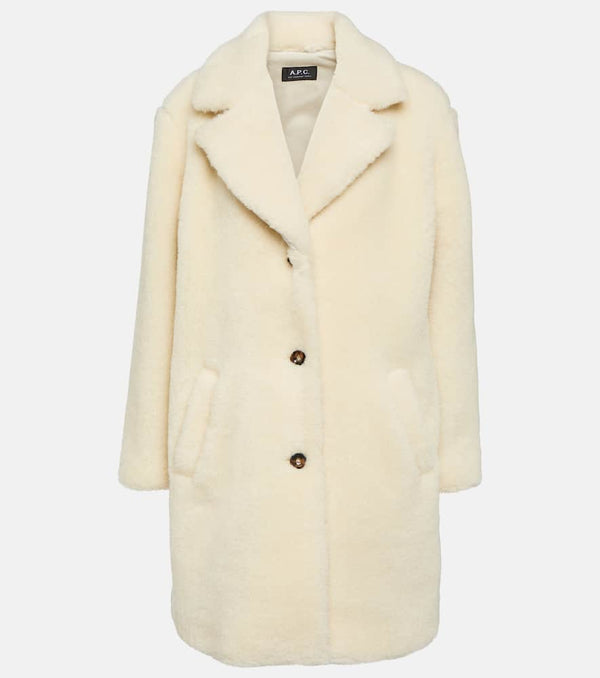 A.P.C. Nicolette cotton and wool coat