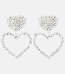Rebecca Vallance Mariella crystal-embellished earrings