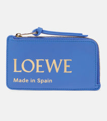 Loewe Logo leather cardholder