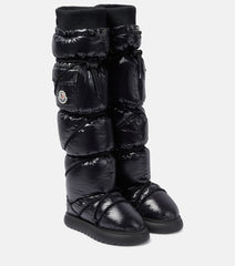 Moncler Gaia down over-the-knee snow boots