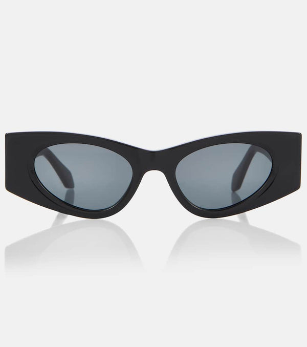Alaïa Logo oval sunglasses