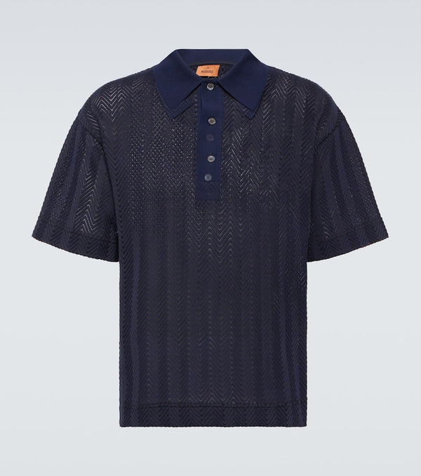 Missoni Cotton-blend polo shirt