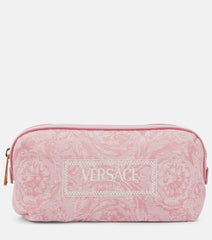 Versace Barocco jacquard makeup bag