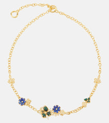 Zimmermann Bloom gold-plated chain necklace