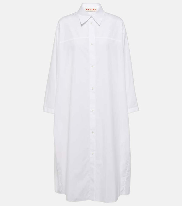 Marni Cotton poplin shirt dress