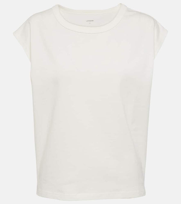 Lemaire Cotton and linen jersey T-shirt